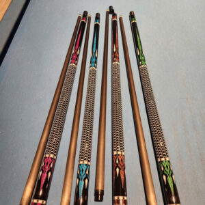 Cơ Bida Lỗ Chuôi Nhẵn + Ngọn carbon