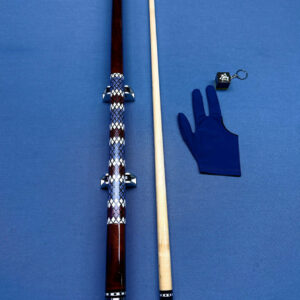 Cơ Pool Khắc Họa Tiết Lưới Diamond