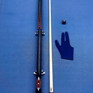 Cơ pool 19.5 oz ngọn mộc chuôi da